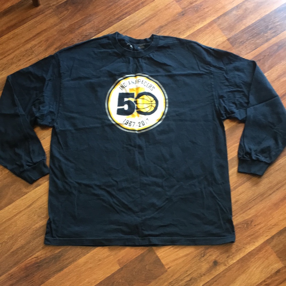Indiana Pacers 50 Years Long Sleeve Tee